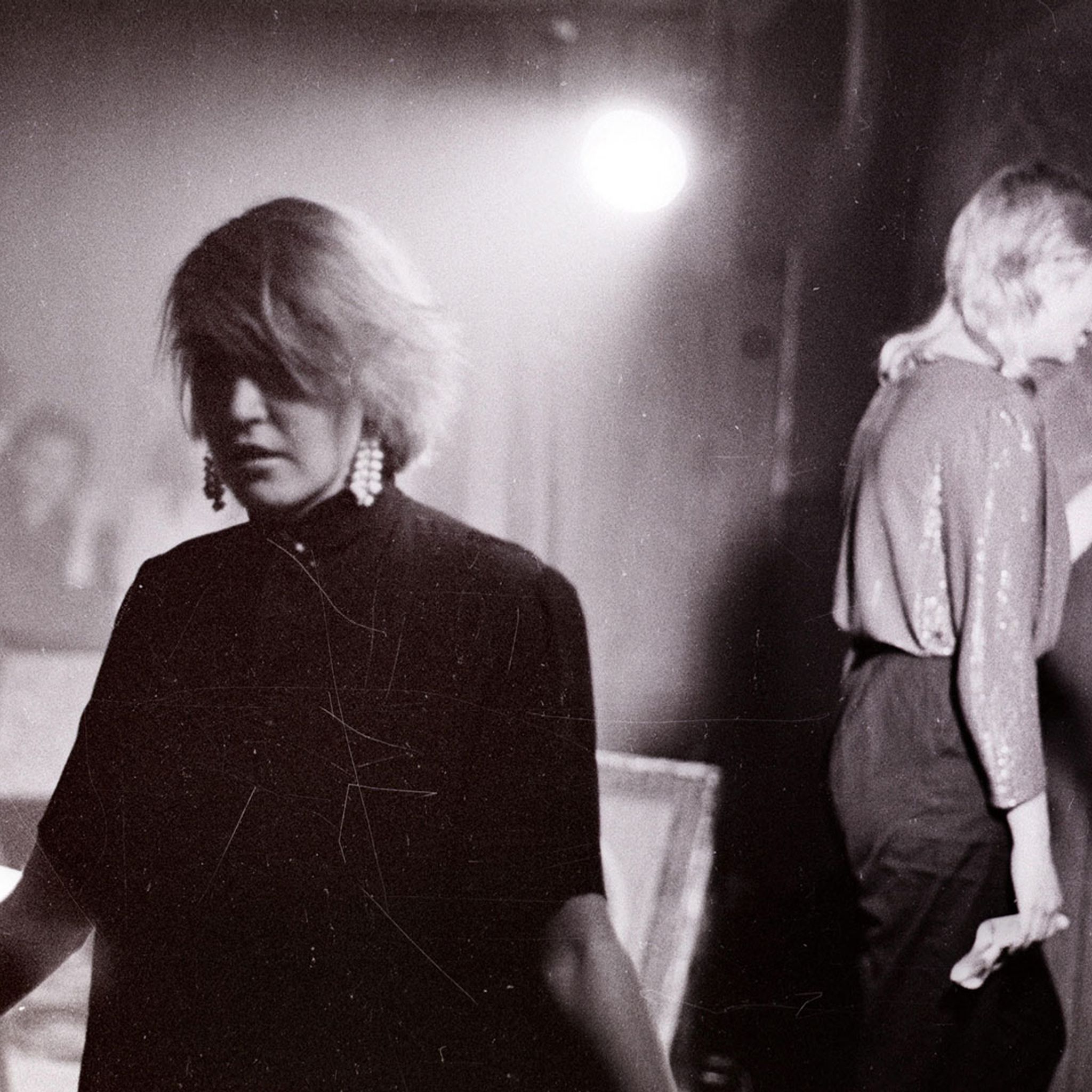 A archival photograph of '70s-'80s band The Oroton Bags.